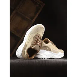 Roadster Women Brown Faux Leather Sneakers Lace Up Sneakers Sneakers For Women-picture-26