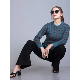 Roadster Women Full Sleeve Acrylic Cardigan-picture-14