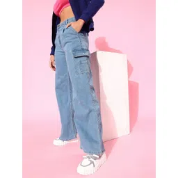 roadster Women Regular High Rise Blue Jeans-picture-17