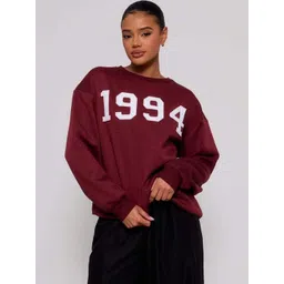 Roadster Women Solid Full Sleeve Sweatshirt-image-29