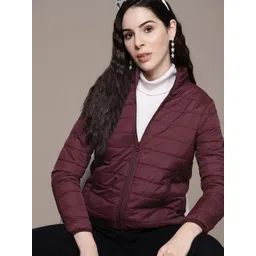 Roadster Women Solid Lightweight Outdoor Bomber Jacket-picture-27
