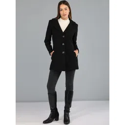 Roadster Women Solid Polyester Regular Fit Trench Coat-picture-20