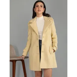 Roadster Women Solid Polyester Regular Fit Trench Coat-picture-40