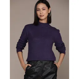 Roadster Women Solid Pullover Sweater-picture-27