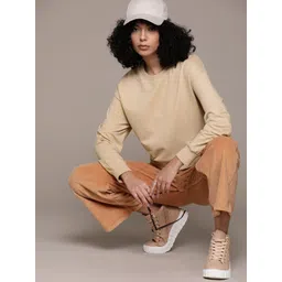 Roadster Women Solid Sweatshirt-picture-18