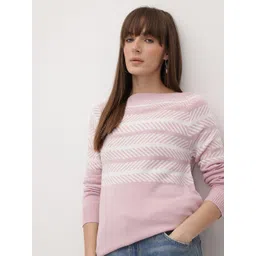 The Roadster Life Co. Acrylic Striped Pullover-picture-13