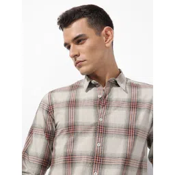 The Roadster Life Co. Checked Pure Cotton Casual Shirt-picture-13