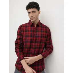The Roadster Life Co. Cotton Checked Casual Shirt-picture-13