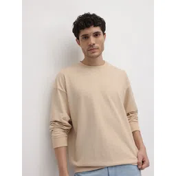The Roadster Life Co. Drop-Shoulder Sleeves Relaxed Fit Sweatshirt-picture-29