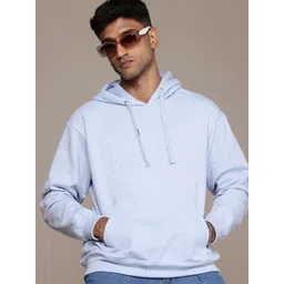 The Roadster Life Co. Embossed Effect Typography Hooded Relaxed Fit Sweatshirt-picture-34