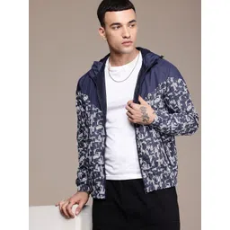 The Roadster Life Co. Geometric Printed Hooded Sporty Jacket-picture-23