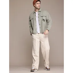 The Roadster Life Co. Graphic Print Pure Cotton Tailored Jacket image 5