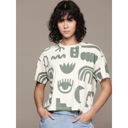 The Roadster Life Co. Graphic Printed Boxy Fit T-shirt image 1