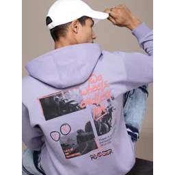 The Roadster Life Co. Graphic Printed Hooded Relaxed Fit Sweatshirt-picture-38