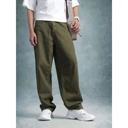 The Roadster Life Co. Men Colored Skater Fit Cargo Style Jeans-picture-22