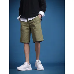 The Roadster Life Co. Men Cotton Baggy Skater Fit Chino Shorts-picture-19