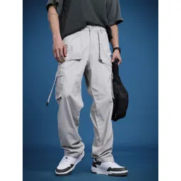 The Roadster Life Co. Men Loose Fit Cargos-picture-24