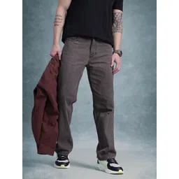 The Roadster Life Co. Men Loose Fit Pure Cotton Jeans-picture-19