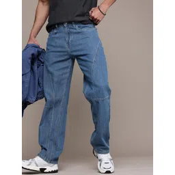 The Roadster Life Co. Men Loose Fit Pure Cotton Jeans-picture-17