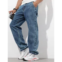 The Roadster Life Co. Men Loose Fit Pure Cotton Jeans-picture-15