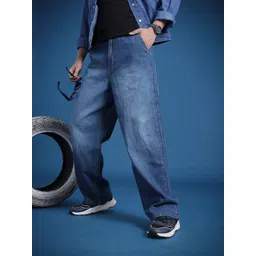 The Roadster Life Co. Men Mid Rise Baggy Loose Fit Jeans-picture-33