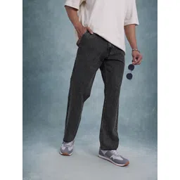 The Roadster Life Co. Men Mid-Rise Pure Cotton Straight Fit Light Fade Jeans-picture-32