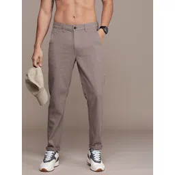 The Roadster Life Co. Men Pure Cotton Chinos Trousers-picture-21