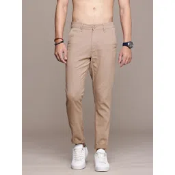 The Roadster Life Co. Men Pure Cotton Chinos Trousers-picture-27