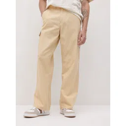 The Roadster Life Co. Men Pure Cotton Relaxed Fit Cargos-picture-41