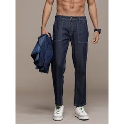 The Roadster Life Co. Men Pure Cotton Relaxed Fit Jeans image 2