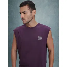 The Roadster Life Co. Men Pure Cotton Relaxed Fit T-shirt-picture-40