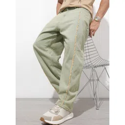 The Roadster Life Co. Men Pure Cotton Skater Fit Heavy Fade Jeans-picture-34