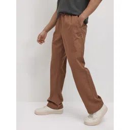 The Roadster Life Co. Men Pure Cotton Trousers-picture-34