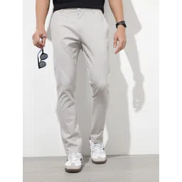 The Roadster Life Co. Men Regular Fit Chinos Trousers-picture-28