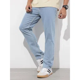 The Roadster Life Co. Men Regular Fit Light Fade Stretchable Jeans-picture-15