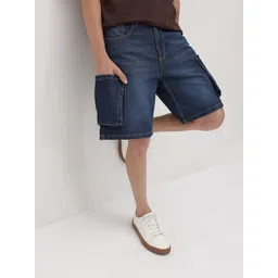 The Roadster Life Co. Men Relaxed Fit Cargo Shorts-picture-17