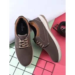 The Roadster Life Co. Men Round Toe Lace Up Comfortable Sneakers-picture-33