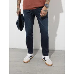 The Roadster Life Co. Men Slim Tapered Light Fade Stretchable Jeans-picture-19