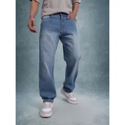 The Roadster Life Co. Men Straight Fit Light Fade Jeans-picture-17