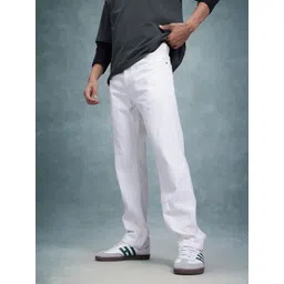 The Roadster Life Co. Men Straight Fit Mid-Rise Jeans-picture-25