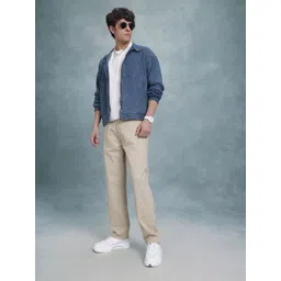 The Roadster Life Co. Men Straight Fit Pure Cotton Chinos-picture-27