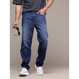 The Roadster Life Co. Men Straight Fit Pure Cotton Jeans-picture-42