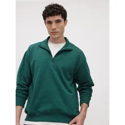 The Roadster Life Co. Mock Collar Relaxed Fit Sweatshirt-picture-12
