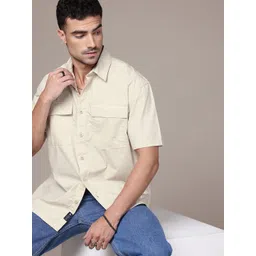 The Roadster Life Co. Opaque Pure Cotton Casual Shirt-picture-28
