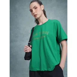 The Roadster Life Co. Printed Pure Cotton Boxy T-shirt-picture-38