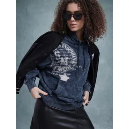 The Roadster Life Co. Printed Washed Effect Hooded Sweatshirt-picture-30