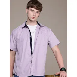 The Roadster Life Co. Pure Cotton Drop-Shoulder Sleeves Relaxed Fit Casual Shirt image 1