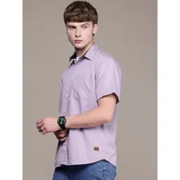 The Roadster Life Co. Pure Cotton Drop-Shoulder Sleeves Relaxed Fit Casual Shirt image 2