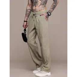 The Roadster Life Co. Pure Cotton Joggers Trousers-picture-13