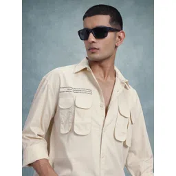 The Roadster Life Co. Relaxed Fit Pure Cotton Opaque Casual Shirt-picture-30